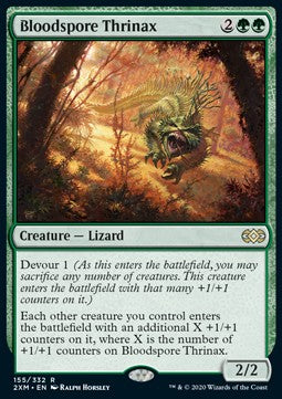 Blutsporen-Thrinax 2XM-155 Rare Excellent Deutsch