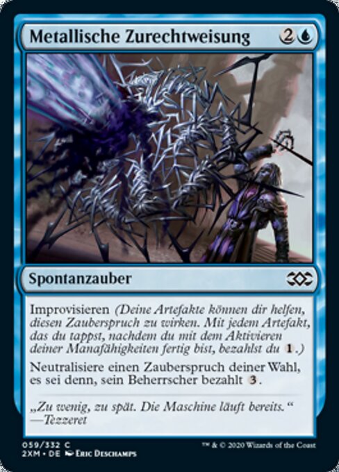 Metallische Zurechtweisung 2XM-59 Common Near Mint Deutsch