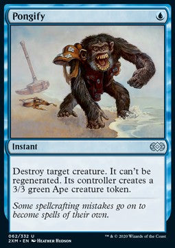 Pongify 2XM-62 Uncommon Near Mint Englisch