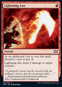 Blitzaxt 2XM-135 Common Excellent Englisch Foil