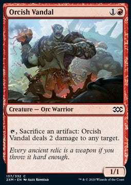 Ork-Vandale 2XM-137 Common Near Mint Deutsch Foil