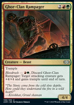 Ghor-Clan-Randalierer 2XM-198 Uncommon Excellent Englisch Foil