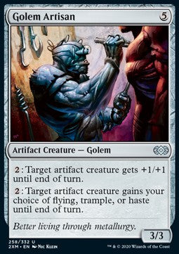 Golem-Handwerker 2XM-258 Uncommon Near Mint Englisch Foil