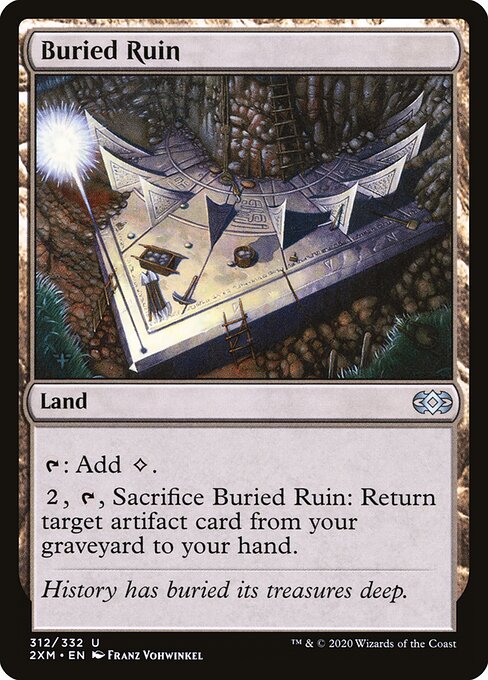 Buried Ruin 2XM-312 Uncommon Near Mint Englisch