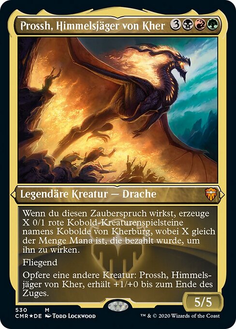Prossh, Himmelsjäger von Kher XCMR-530 Mythic Near Mint Deutsch Foil