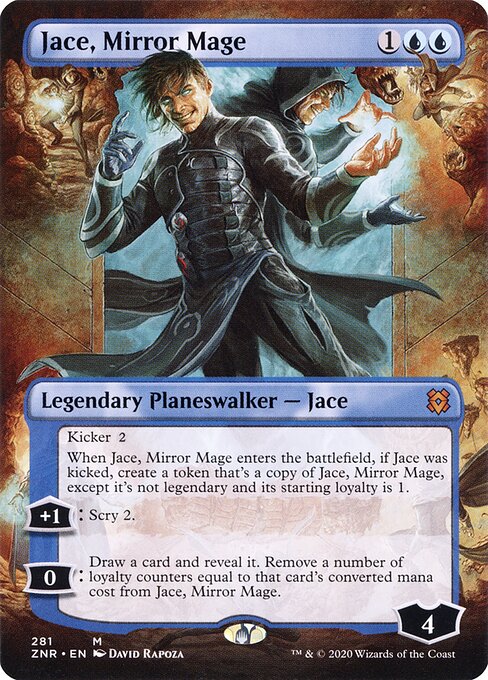 Jace der Spiegelmagier XZNR-281 Mythic Excellent Englisch