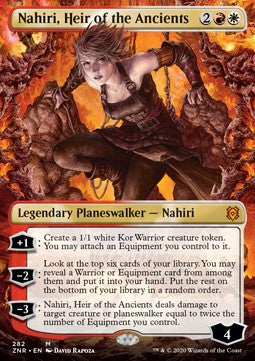 Nahiri, Erbin der Alten XZNR-282 Mythic Near Mint Englisch