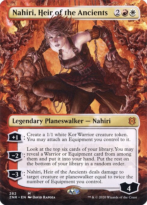 Nahiri, Erbin der Alten XZNR-282 Mythic Near Mint Englisch