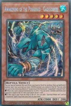 Erwachen der Besessenen - Gagigobyte DLCS-DE143 Secret Rare Light Played Deutsch