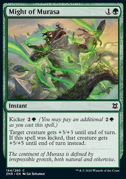 Macht von Murasa ZNR-194 Common Near Mint Englisch Foil