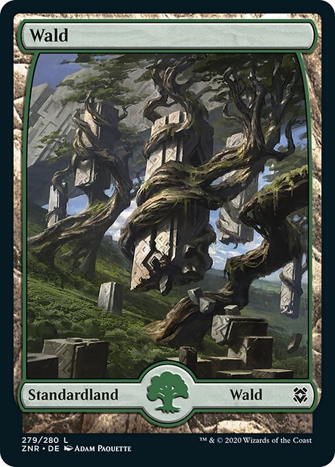 Wald (V.2) ZNR-279 Land Excellent Deutsch