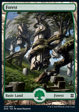 Wald (V.2) ZNR-279 Land Near Mint Englisch Foil