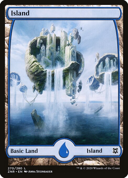 Island ZNR-270 Land Excellent Englisch Foil