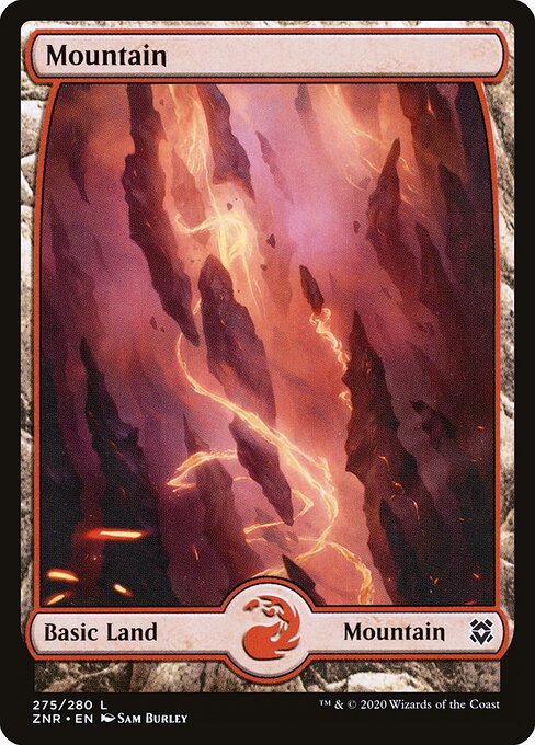 Mountain ZNR-275 Land Good Englisch Foil