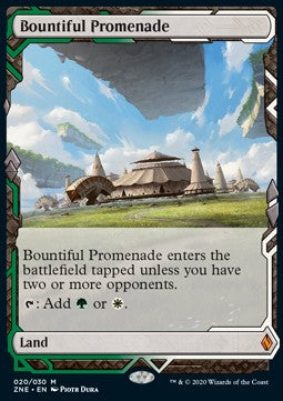 Bountiful Promenade ZNE-20 Mythic Near Mint Englisch Foil