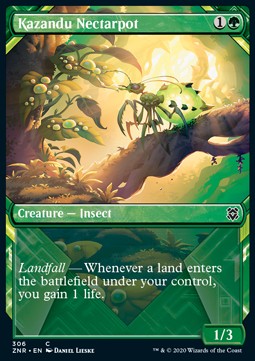 Nektartopf aus Kazandu XZNR-306 Common Excellent Deutsch Foil