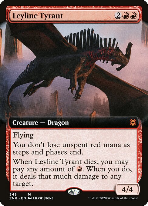 Leyline Tyrant XZNR-348 Mythic Near Mint Englisch