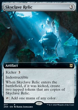 Himmelsfestung-Relikt XZNR-377 Rare Excellent Englisch Foil