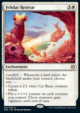 Felidar Retreat ZNR-16 Rare Excellent Englisch