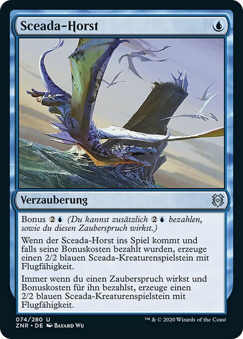 Sceada-Horst ZNR-74 Uncommon Excellent Deutsch Foil