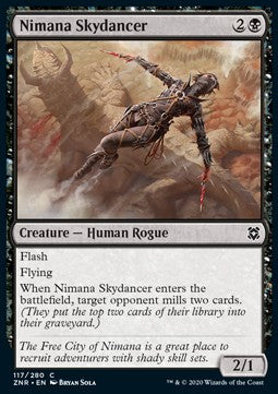 Nimana-Himmelstänzerin ZNR-117 Common Excellent Englisch Foil