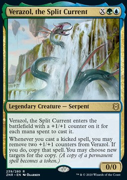 Verazol, the Split Current ZNR-239 Rare Excellent Englisch Foil