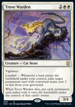 Trove Warden ZNC-3 Rare Excellent Englisch