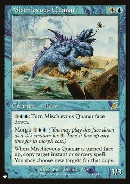 Mischievous Quanar ZNL-42 Rare Near Mint Englisch