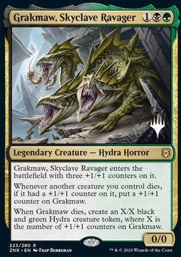 Grakmaw, Skyclave Ravager PZNR-223 Rare Excellent Englisch
