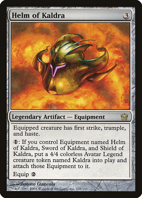 Helm of Kaldra 5DN-131 Rare Excellent Englisch