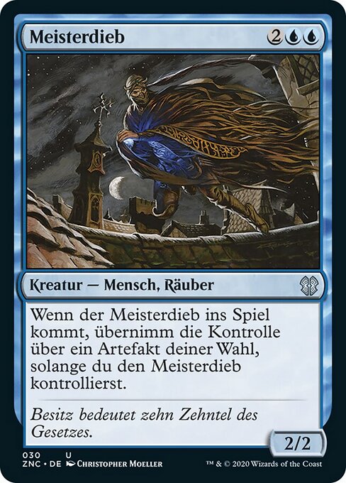 Meisterdieb ZNC-30 Uncommon Light Played Deutsch