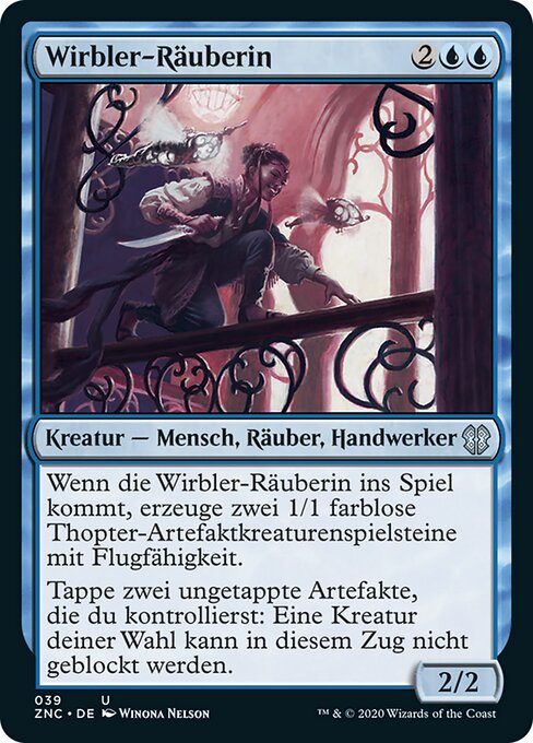 Wirbler-Räuberin ZNC-39 Uncommon Near Mint Deutsch