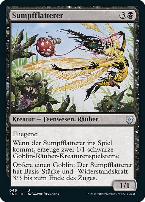 Sumpfflatterer ZNC-46 Uncommon Near Mint Deutsch