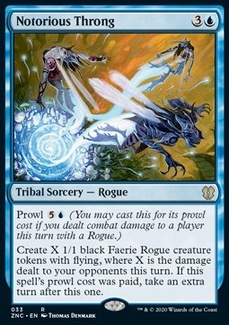 Berüchtigte Schar ZNC-33 Rare Near Mint Deutsch