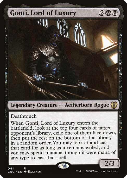 Gonti, Lord of Luxury ZNC-44 Rare Played Englisch