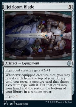 Zweischneidiges Erbstück ZNC-113 Uncommon Near Mint Deutsch