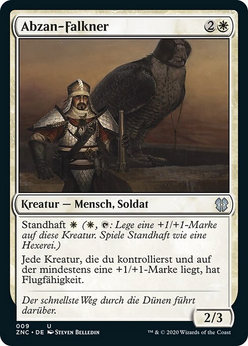 Abzan-Falkner ZNC-9 Uncommon Good Deutsch