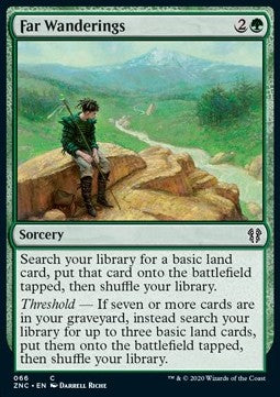 Far Wanderings ZNC-66 Common Near Mint Englisch