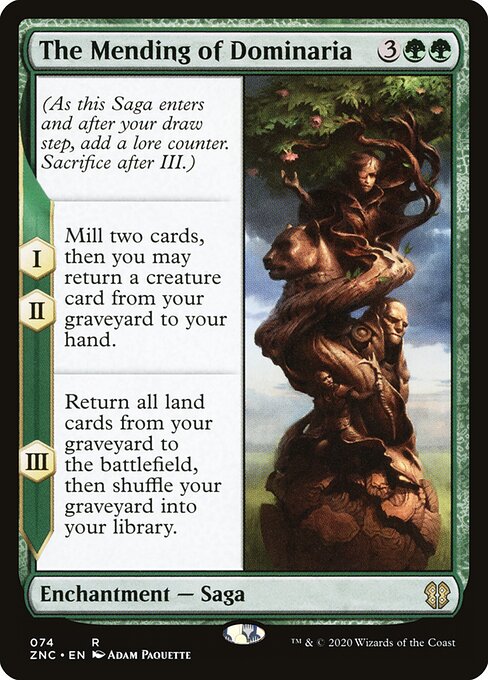 The Mending of Dominaria ZNC-74 Rare Excellent Englisch