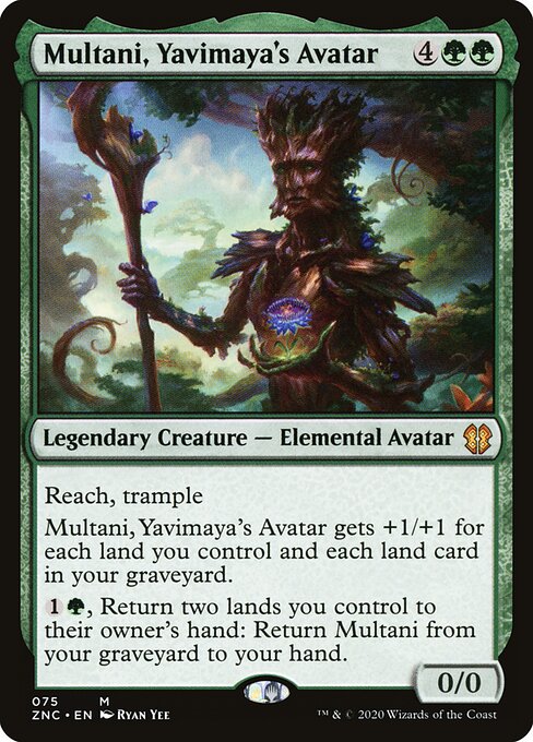 Multani, Yavimaya's Avatar ZNC-75 Mythic Near Mint Englisch