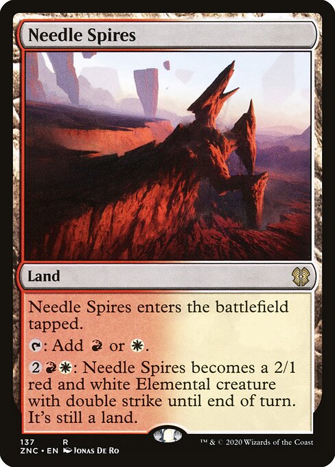 Needle Spires ZNC-137 Rare Near Mint Englisch