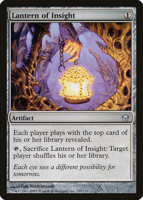 Lantern of Insight 5DN-135 Uncommon Light Played Englisch
