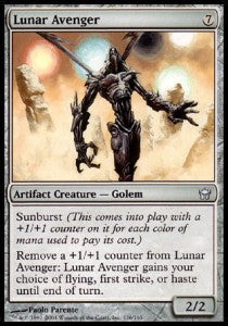 Lunar Avenger 5DN-136 Uncommon Good Englisch Foil