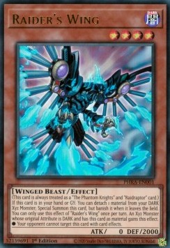 Raider's Wing PHRA-EN001 Ultra Rare Excellent Englisch 1. Auflage