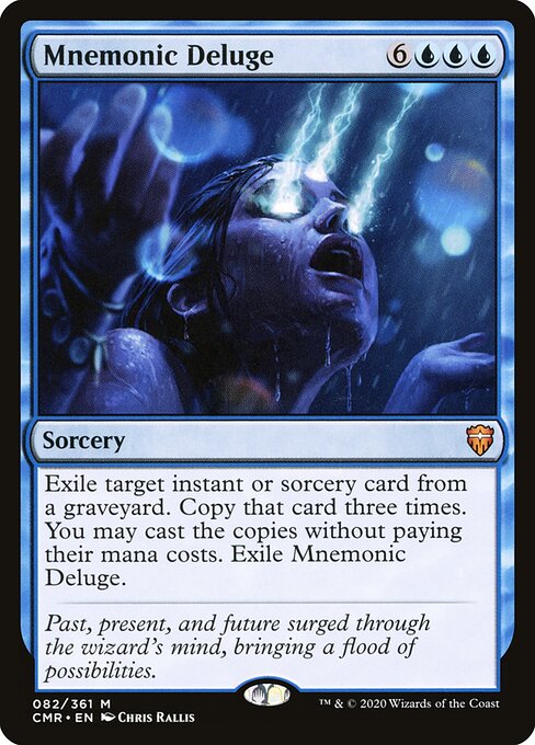 Mnemonic Deluge CMR-82 Mythic Excellent Englisch
