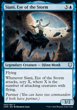 Siani, Eye of the Storm CMR-95 Uncommon Excellent Englisch Foil