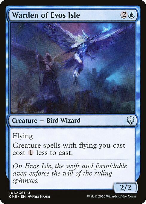 Warden of Evos Isle CMR-106 Uncommon Near Mint Englisch