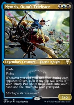 Nymris, Oona's Trickster XCMR-608 Rare Near Mint Englisch Foil