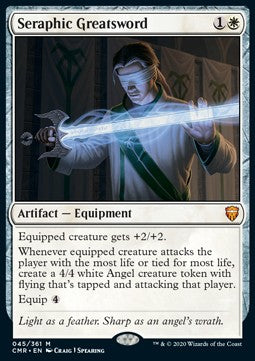 Seraphic Greatsword CMR-45 Mythic Near Mint Englisch
