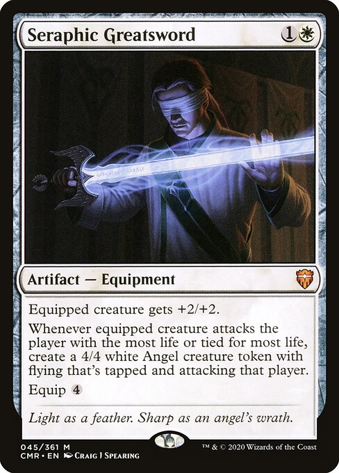 Seraphic Greatsword CMR-45 Mythic Near Mint Englisch